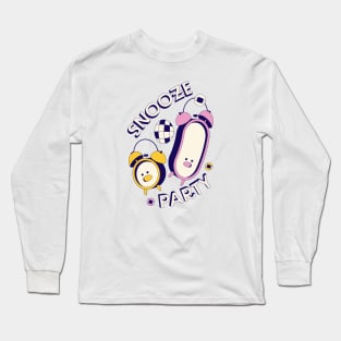 Snooze party Long Sleeve T-Shirt